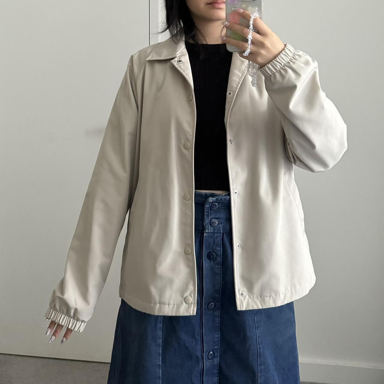 Coach jacket from Uniqlo. A bit workwear / chore... Depop
