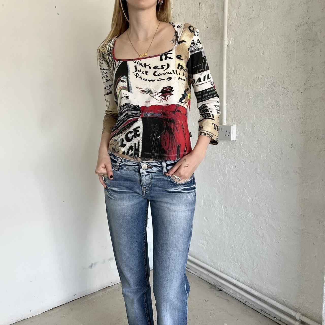 ROBERTO CAVALLI 売れ筋商品|||ロベルトカヴァリ シャツ トップス レディース Denim shirts Grey Tank top with Monogram RC in Black for Women | Roberto Cavalli®