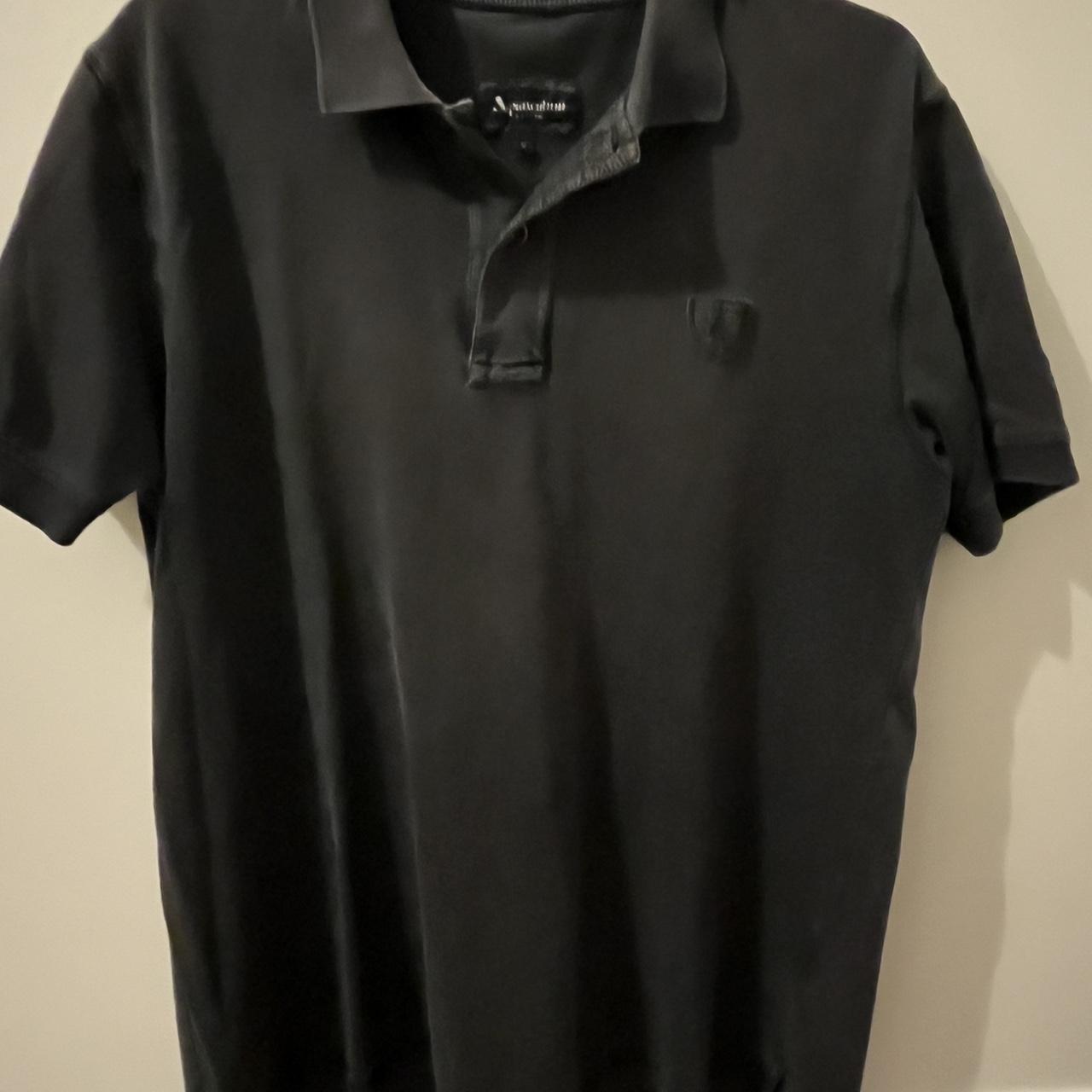 Black hotsell aquascutum polo