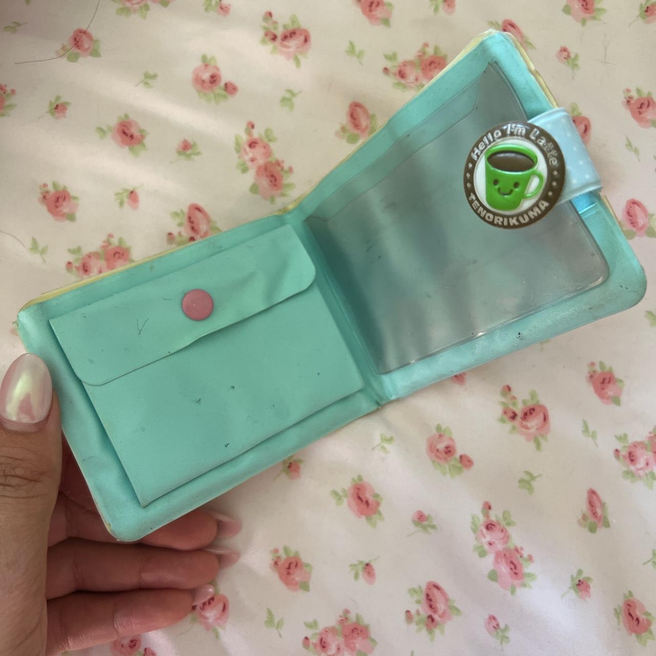 Sanrio Women's Blue and Yellow Walletpurses Depop