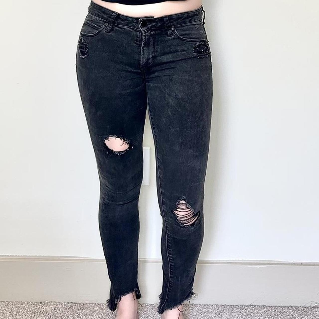 Articles of Society Women's Black and Grey Jeans