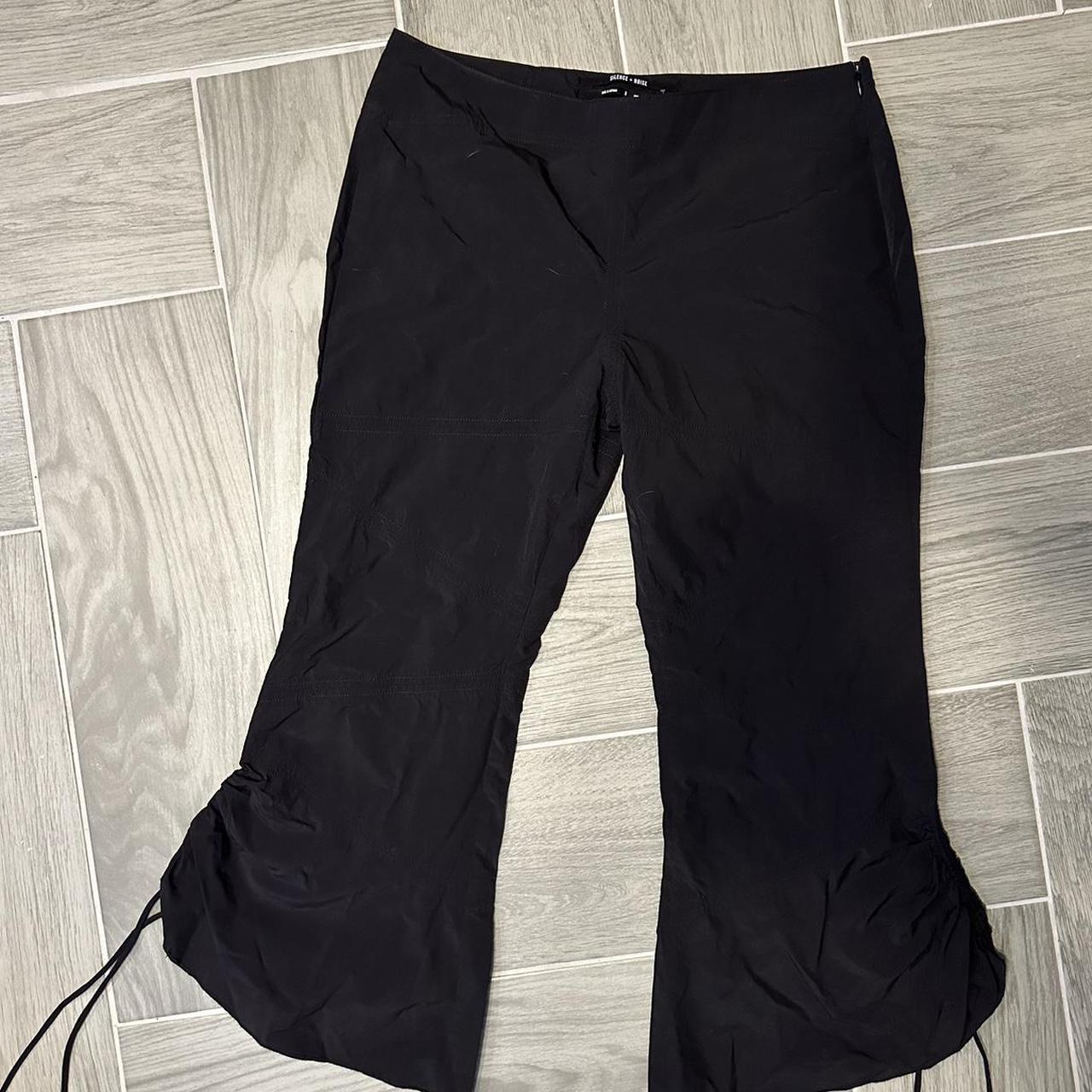 Sonoma Womens Pants Gray Capris Dark Academia Cuffed - Depop