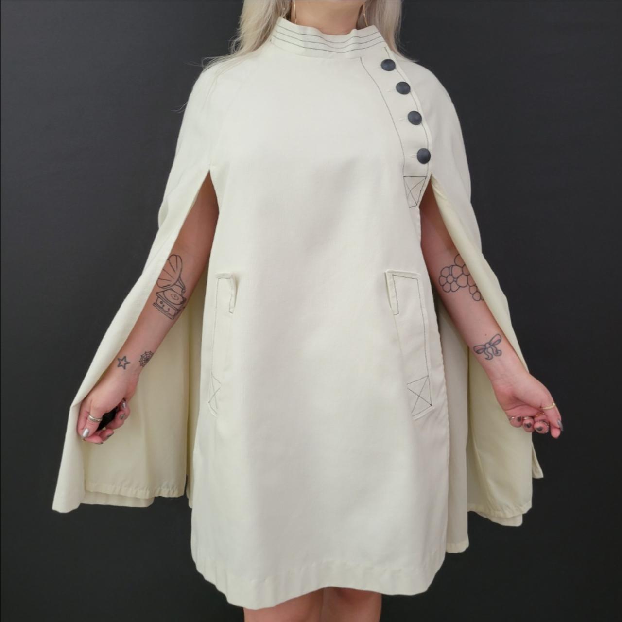 Cream on sale cape coat