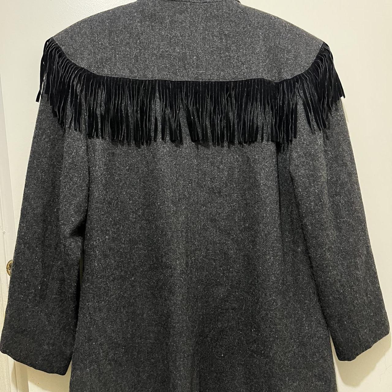 Adolfo Sanchez Women's Grey and Black Jacket (3)