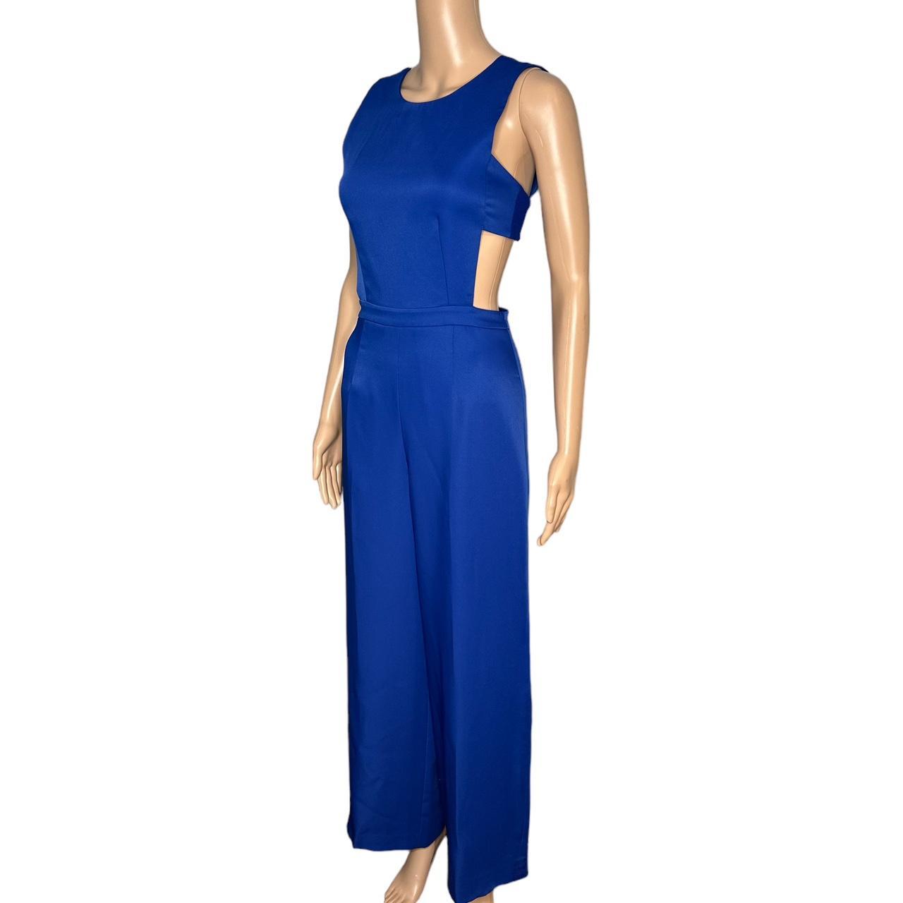 Bcbgmaxazrila women royal blue Rossana cutout back