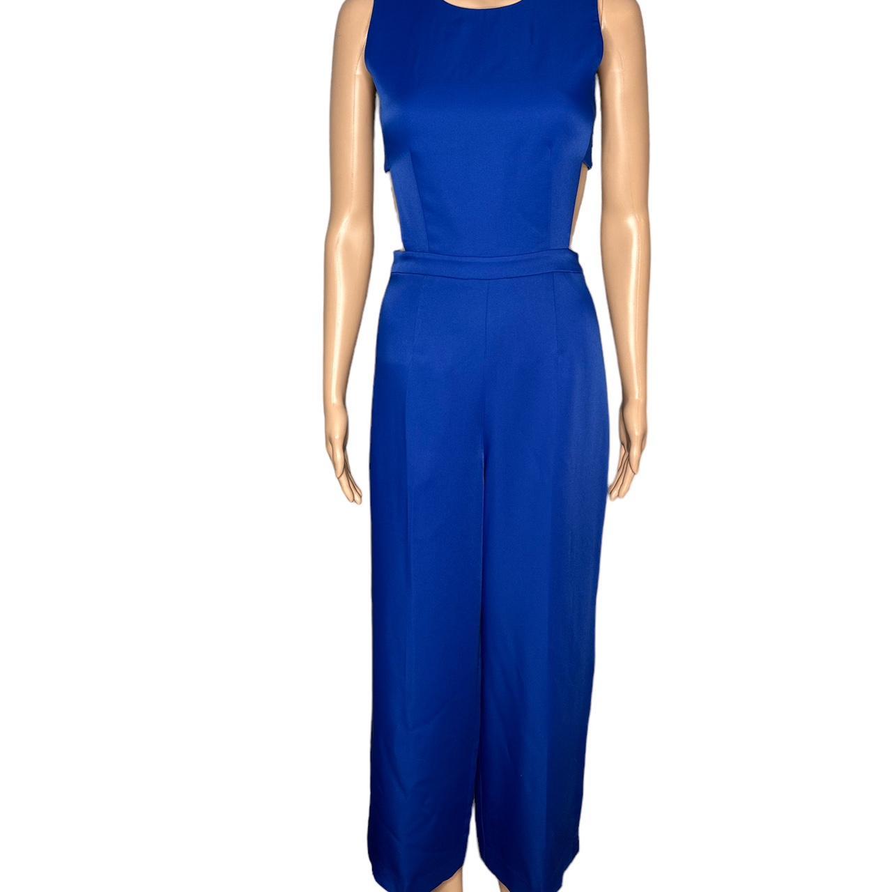 Bcbgmaxazrila women royal blue Rossana cutout back