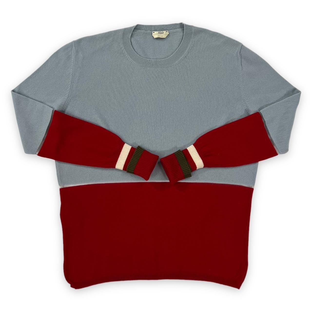 Fendi red outlet jumper