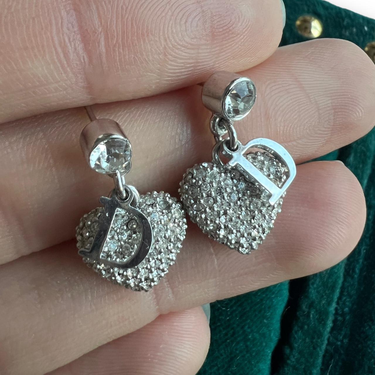 Dior hotsell heart earrings