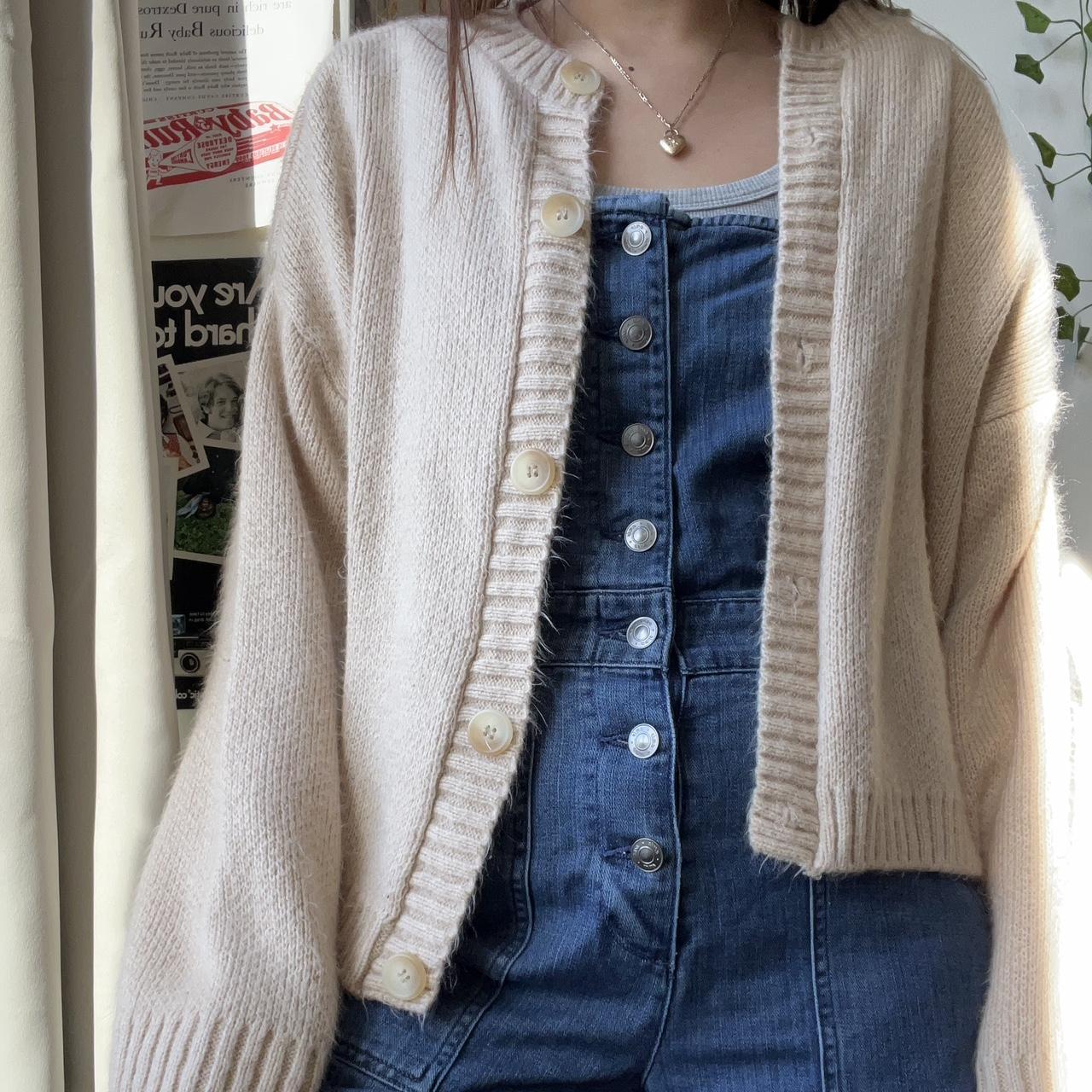 ASOS Design Women S Tan Cardigan Depop