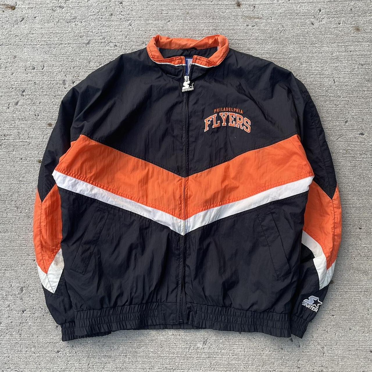 1990’s Philadelphia Flyers starter jacket - Depop