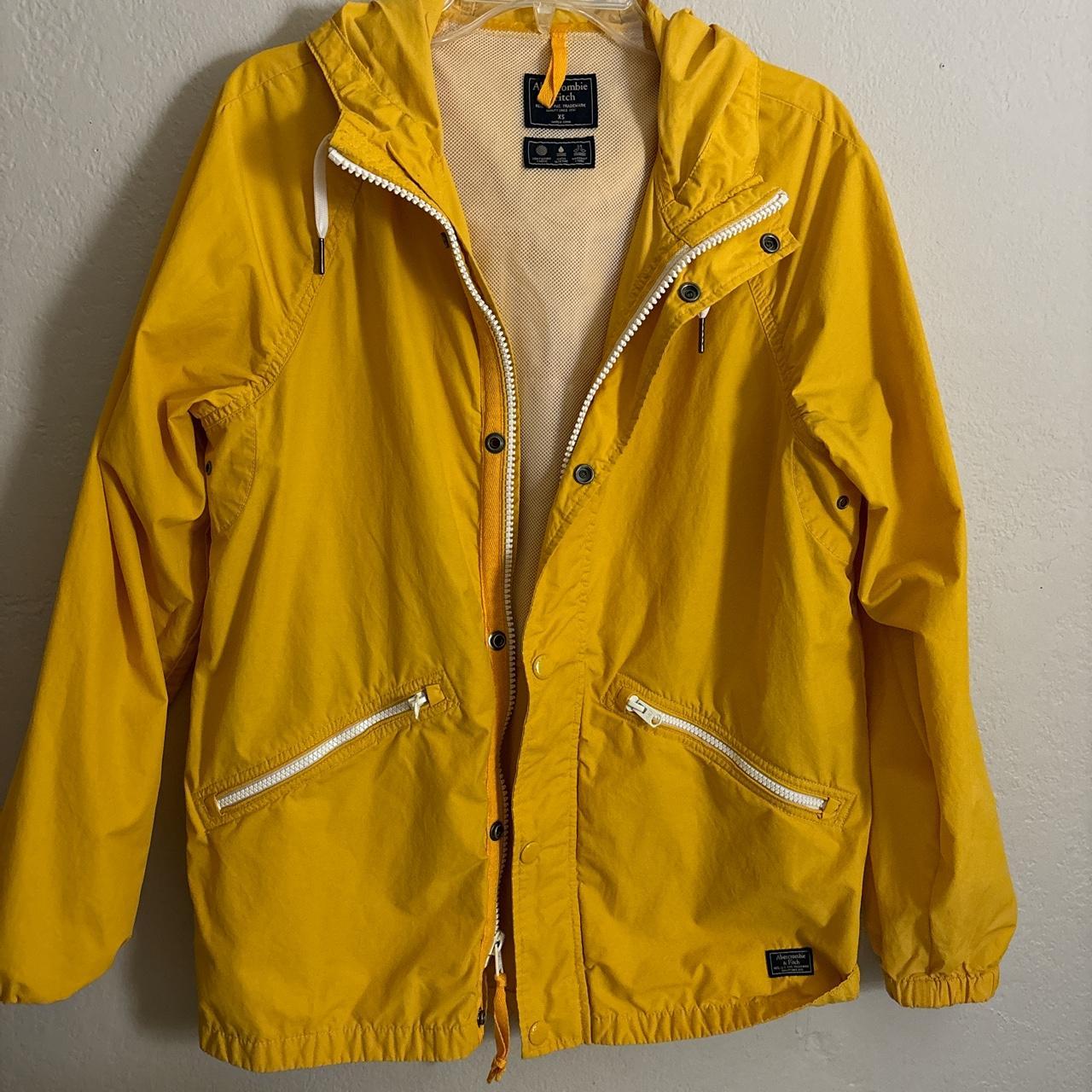 Abercrombie sale yellow raincoat