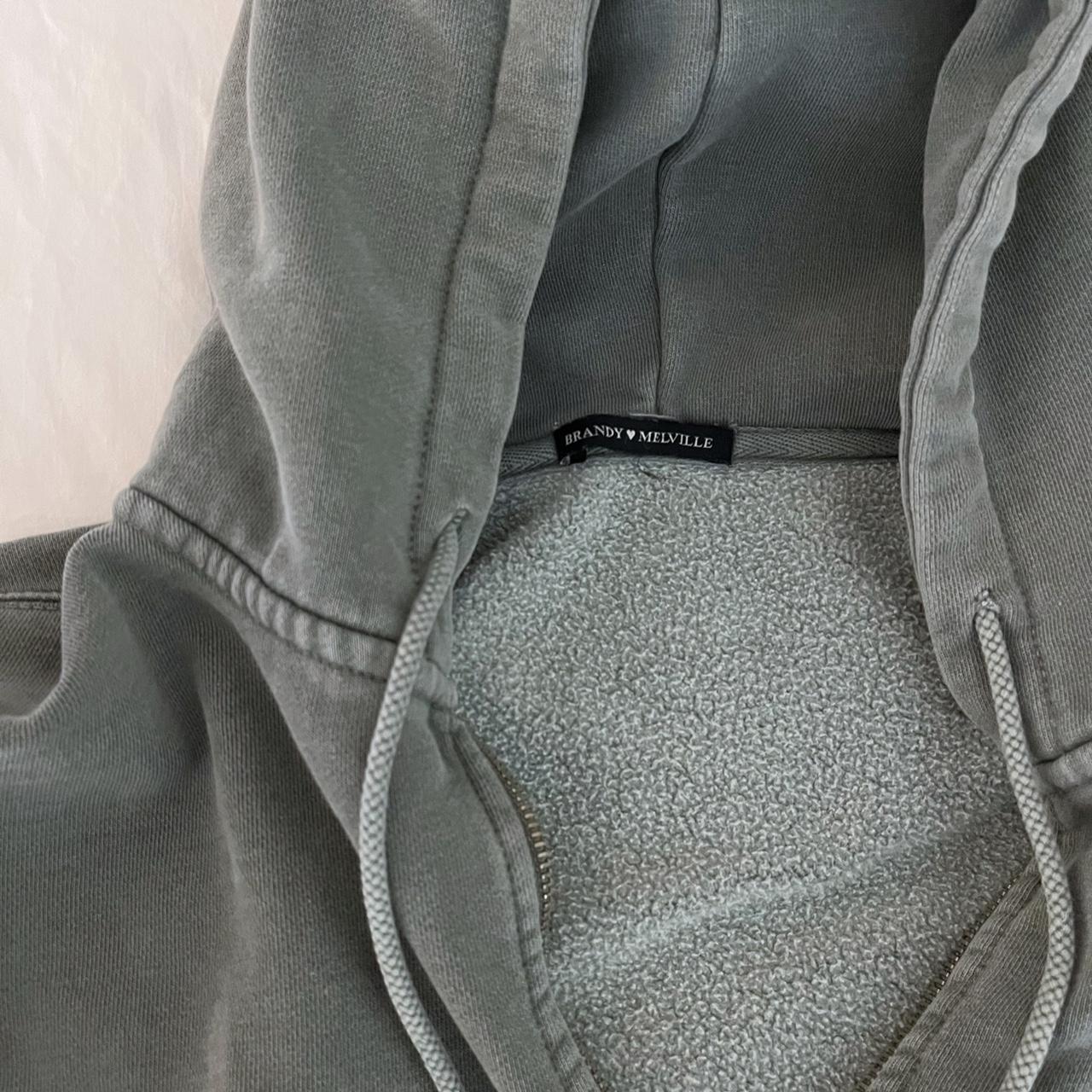 Brandy Melville Women's Green Jacket Depop