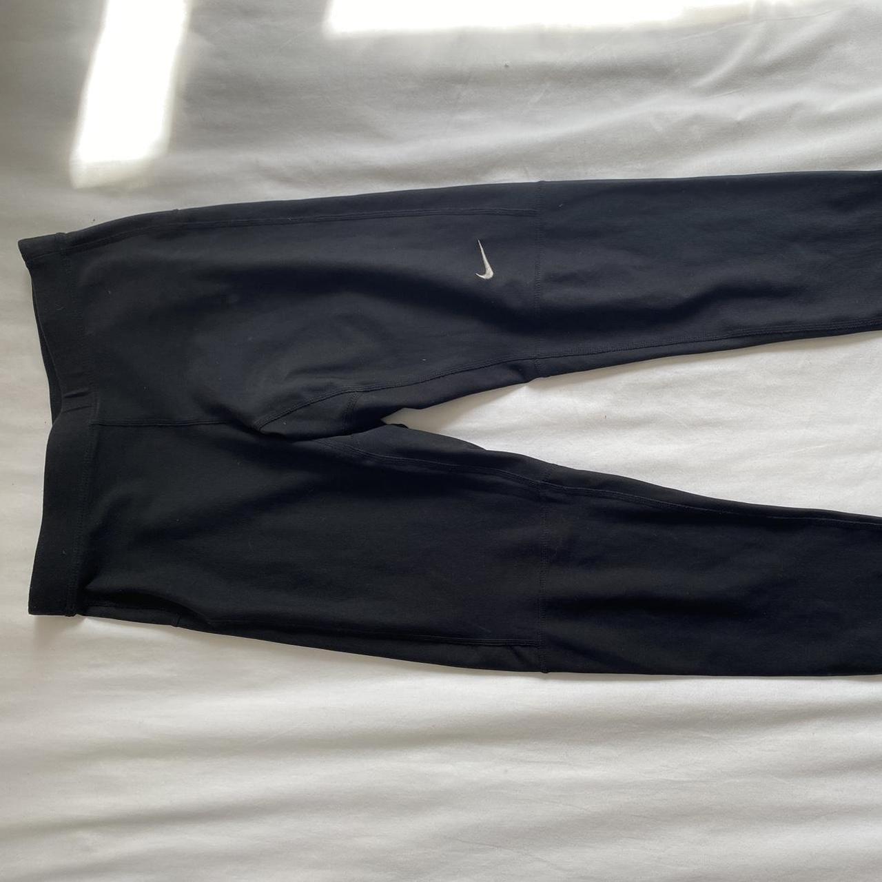 Medium dryfit Nike running leggings, never used Depop