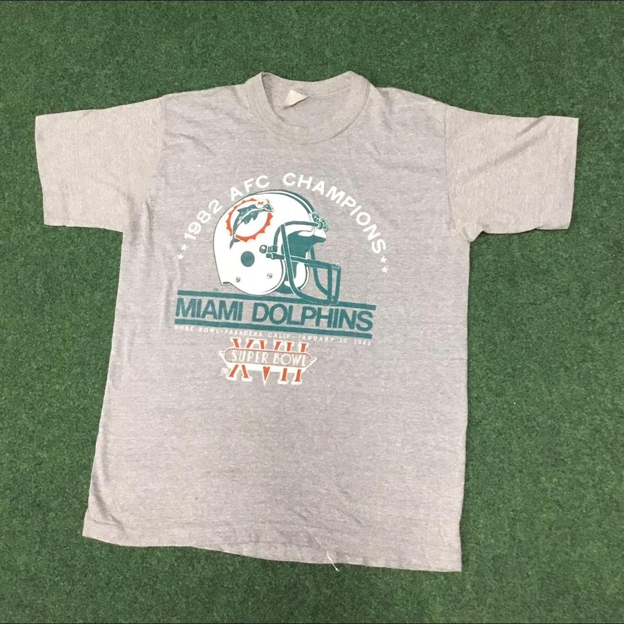 Vintage Miami Dolphins Super Bowl T-Shirt, NFL Miami Dolphins t shirt