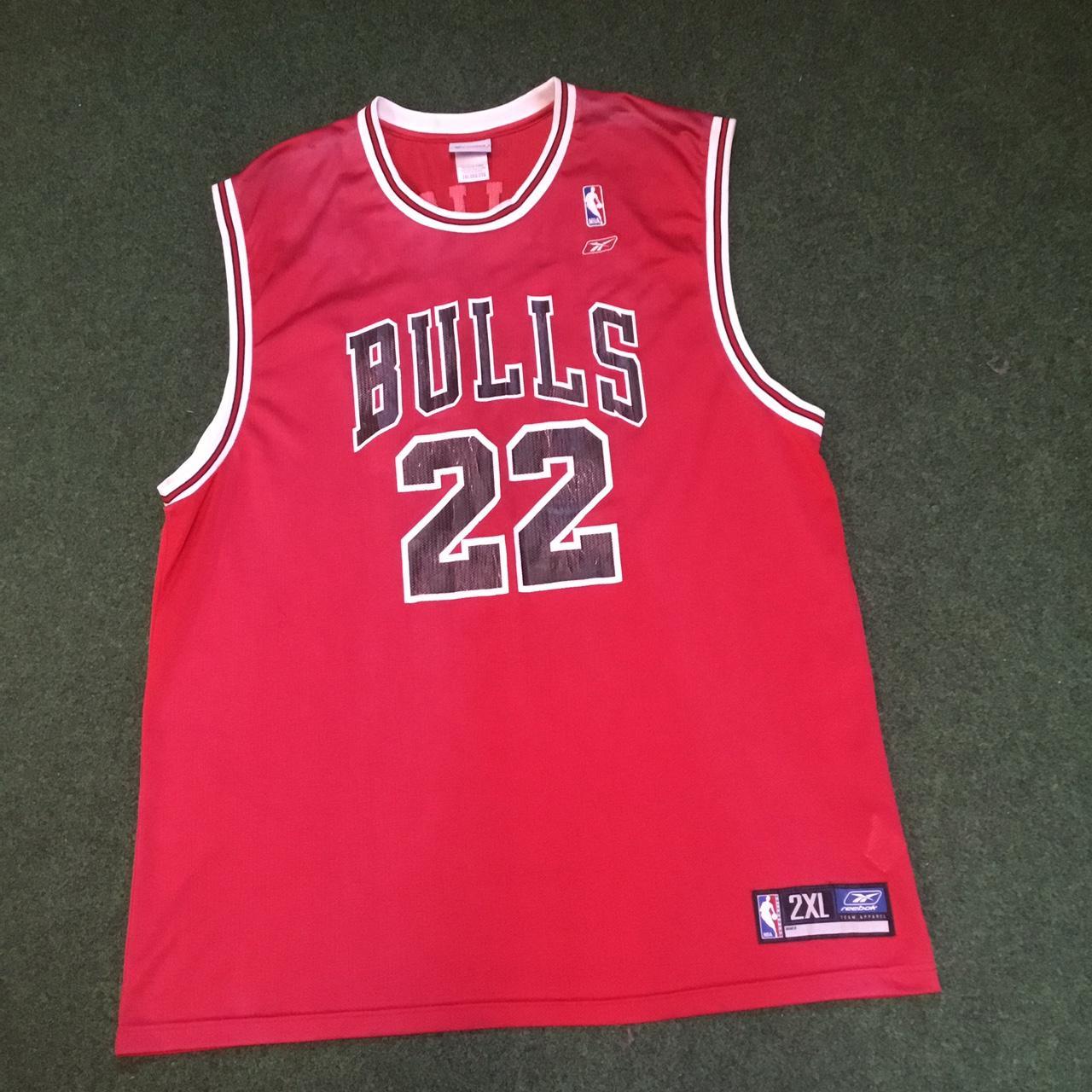 Vintage Chicago Bulls Jay Williams Reebok Basketball Jersey 