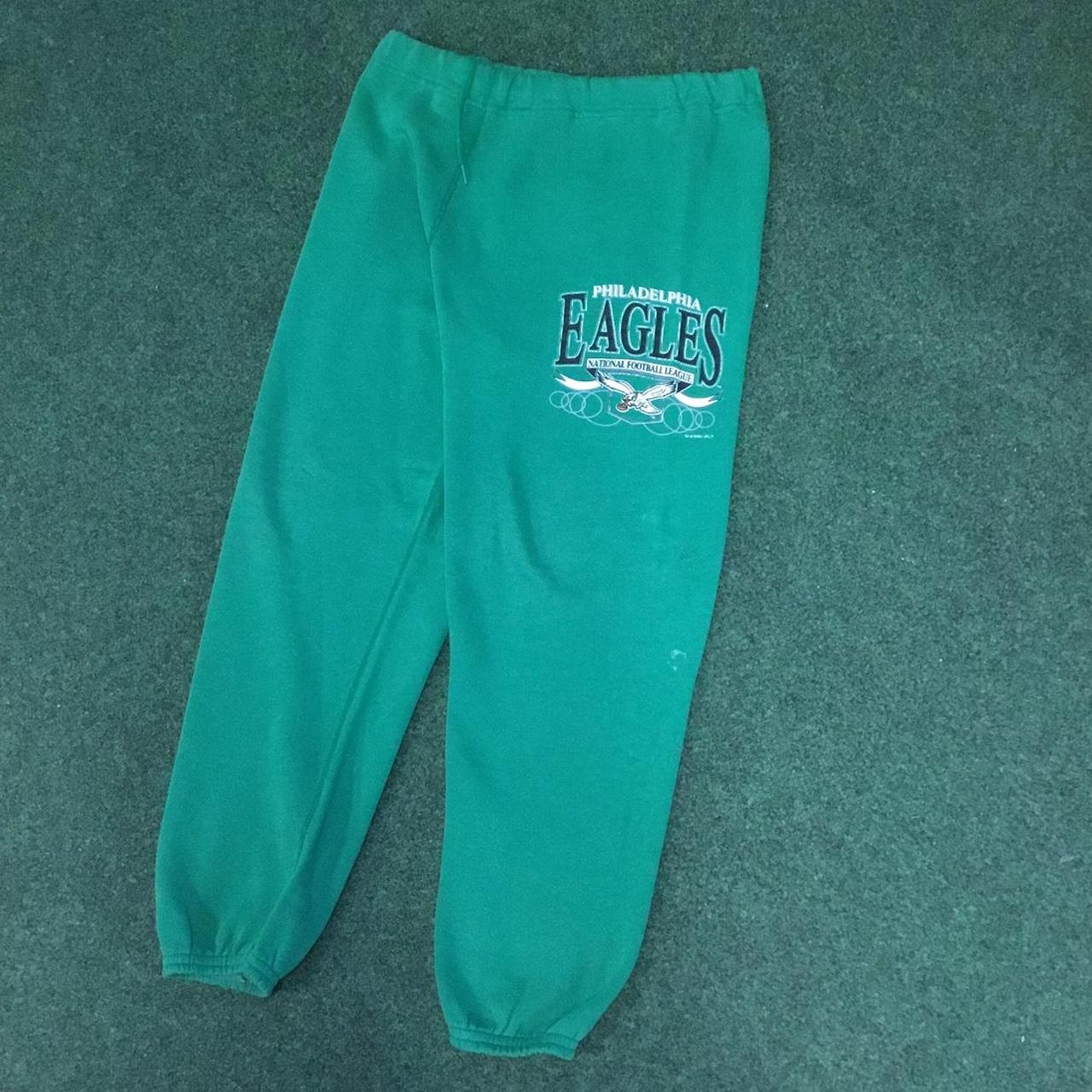 Vintage 80s Philadelphia Eagles Kelly Green Sideline - Depop