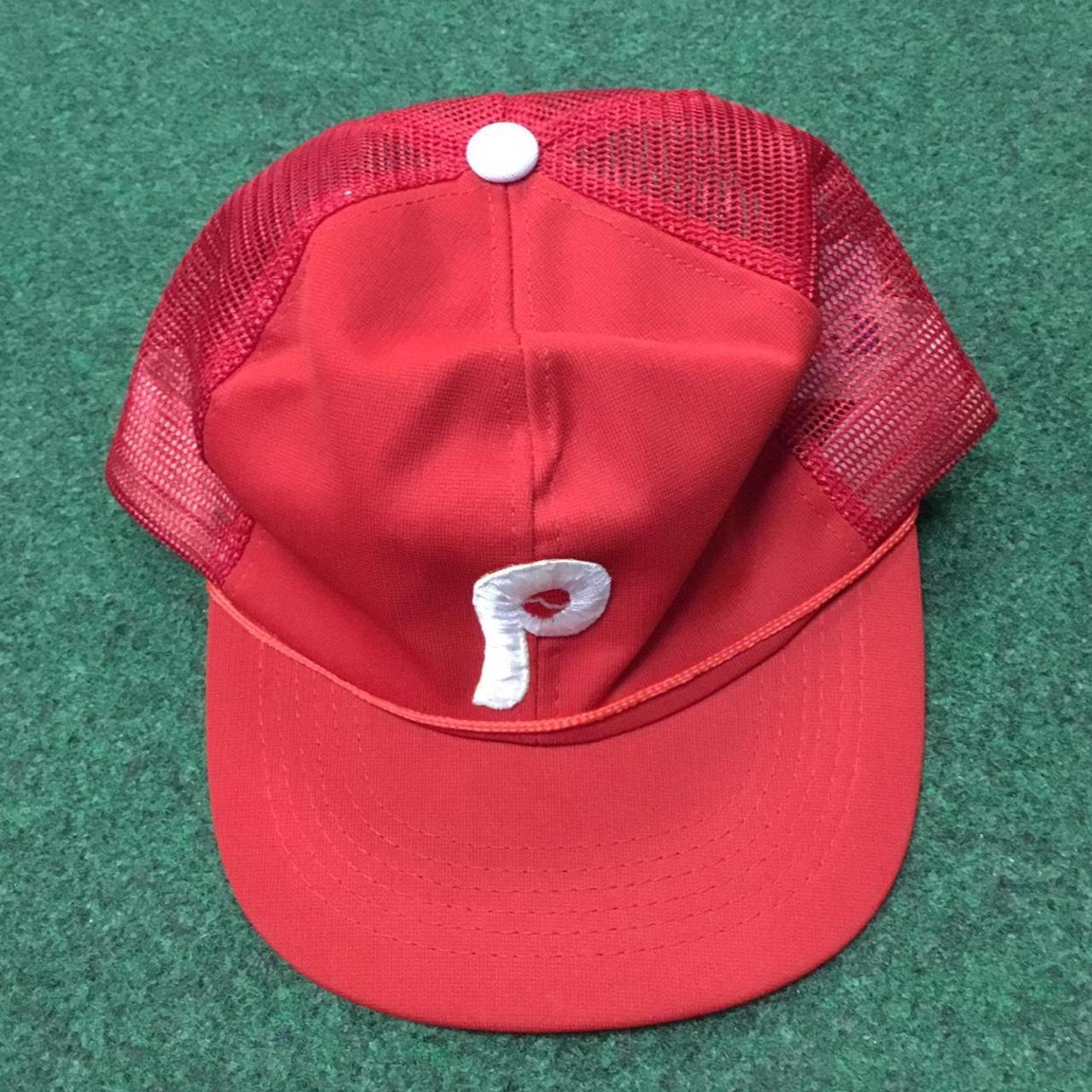 Vintage 80s Philadelphia Phillies Mesh - Depop