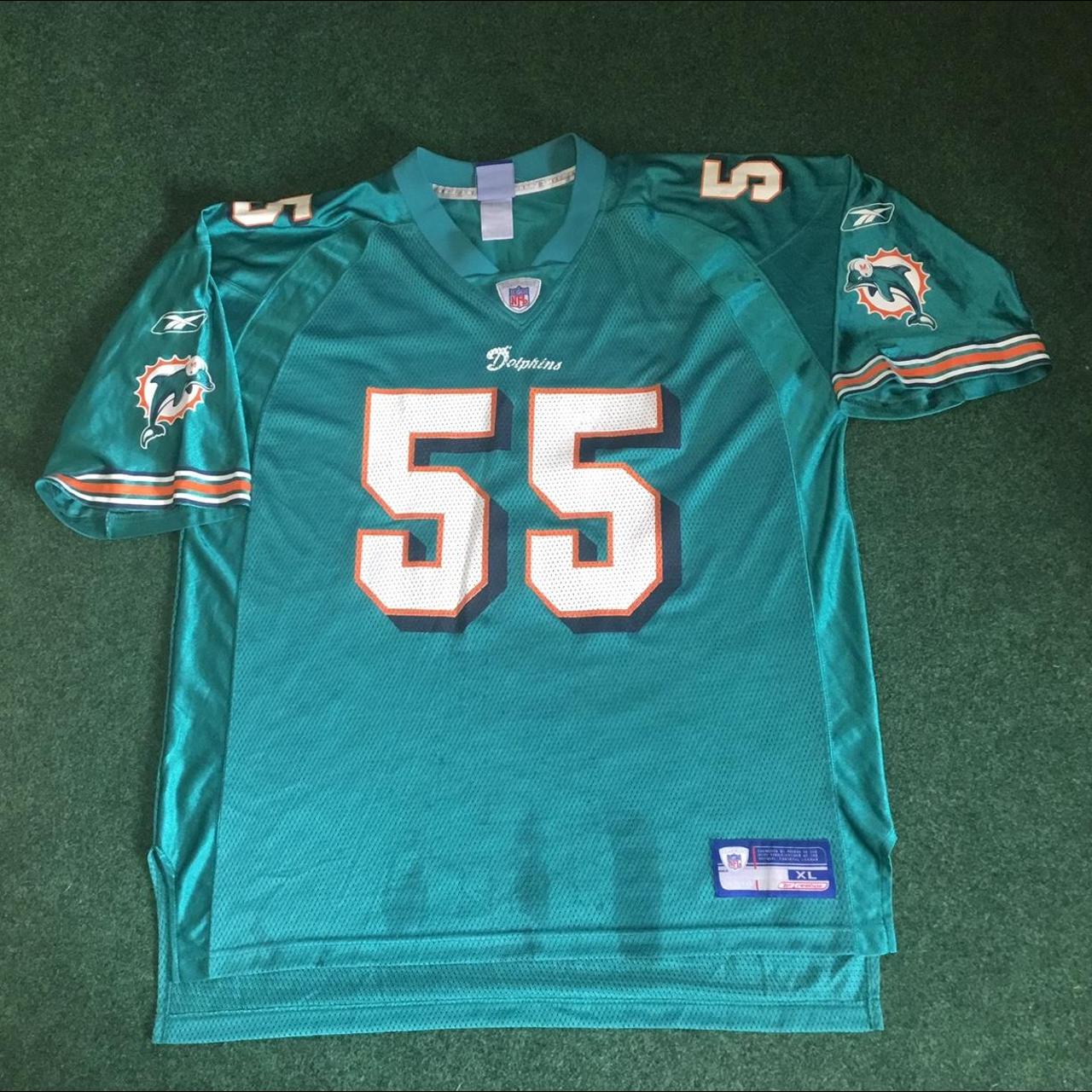 90s THE GAME MIAMI DOLPHINS EMBROIDERED - Depop