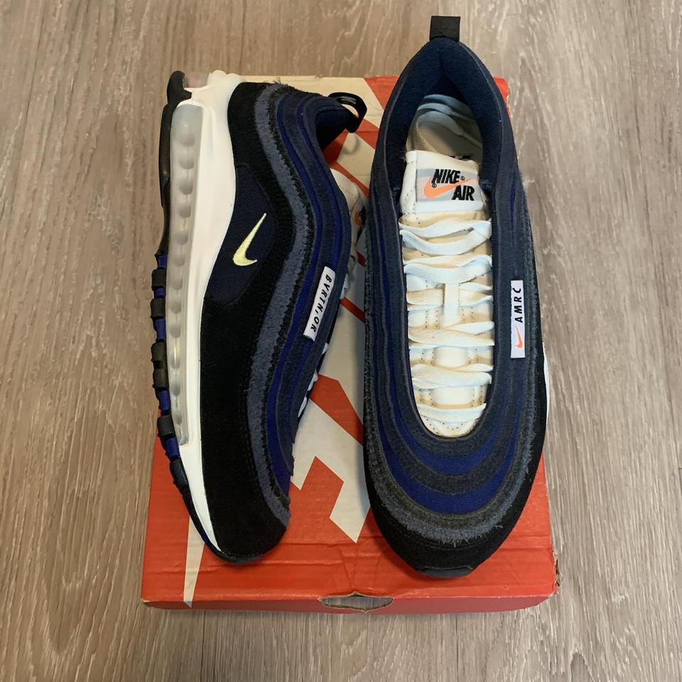 Nike Air Max 97 SE Running Club Black Royal, For... - Depop