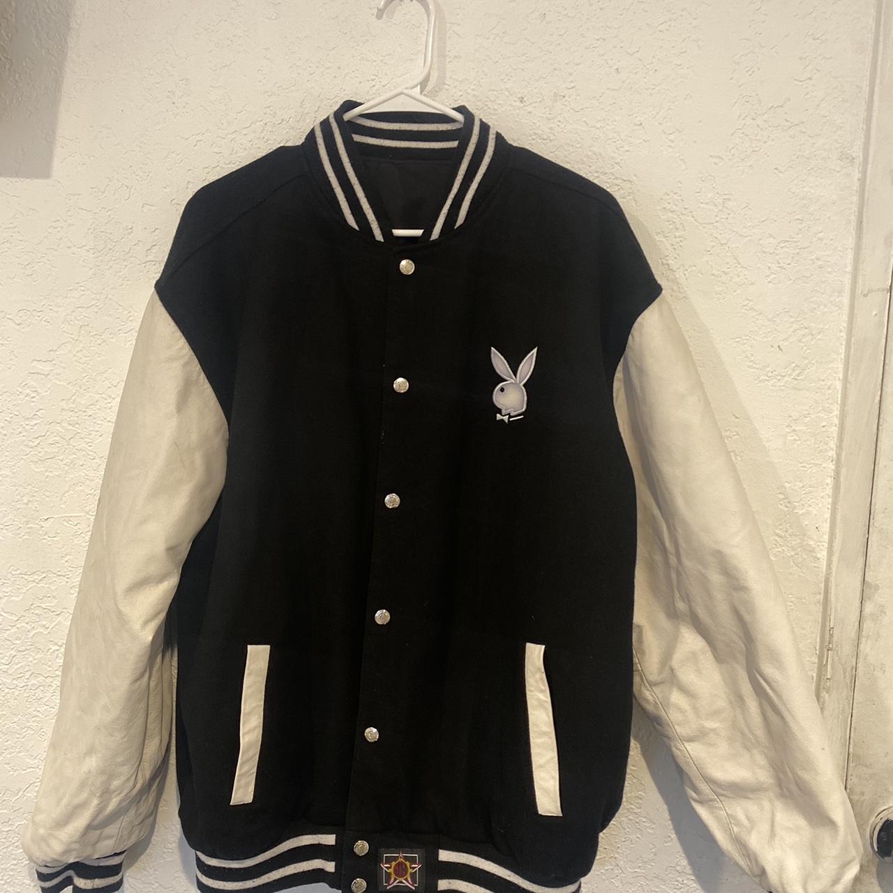 Playboy Men's Black Jacket Depop