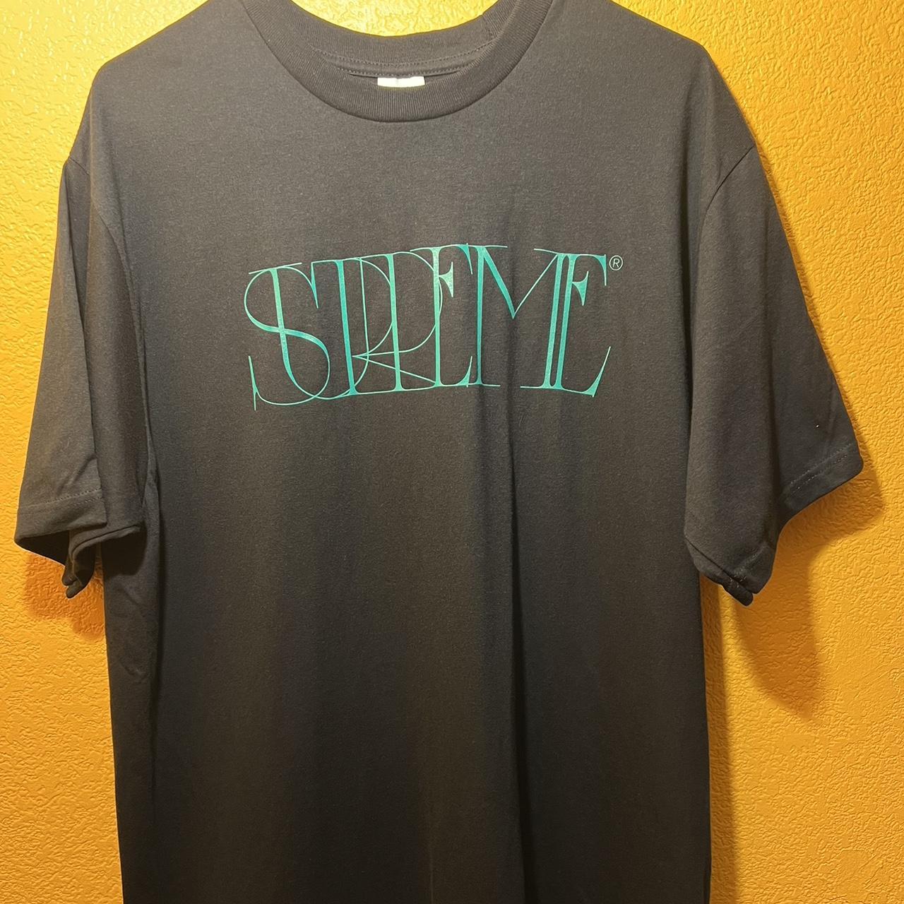 Supreme Trademark Tee 'Black