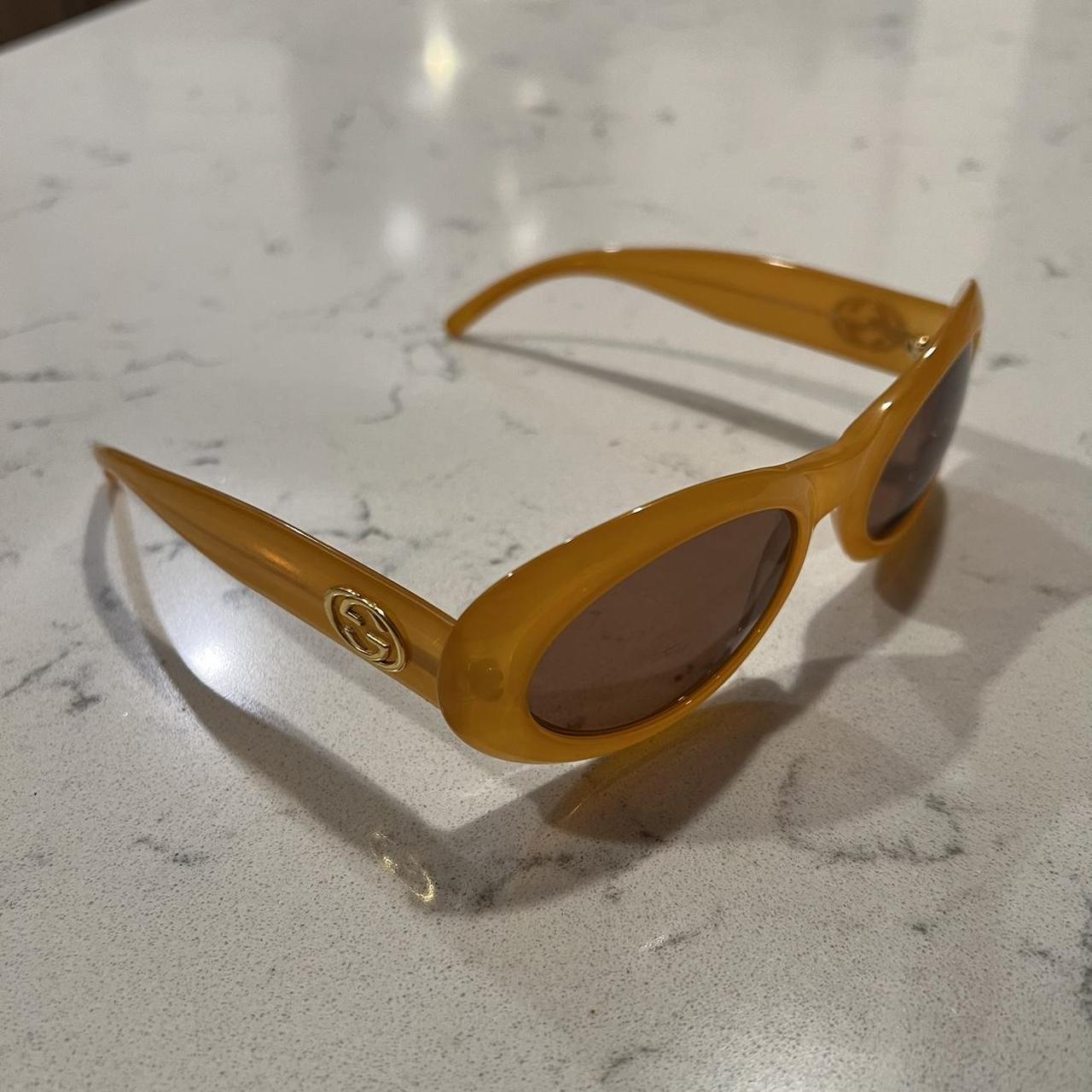 ✨廃盤品✨GUCCI sunglasses archive y2k 00s GUCCI Vintage Sunglasses Mask Silver GG1661/S Wrap 90s Clear