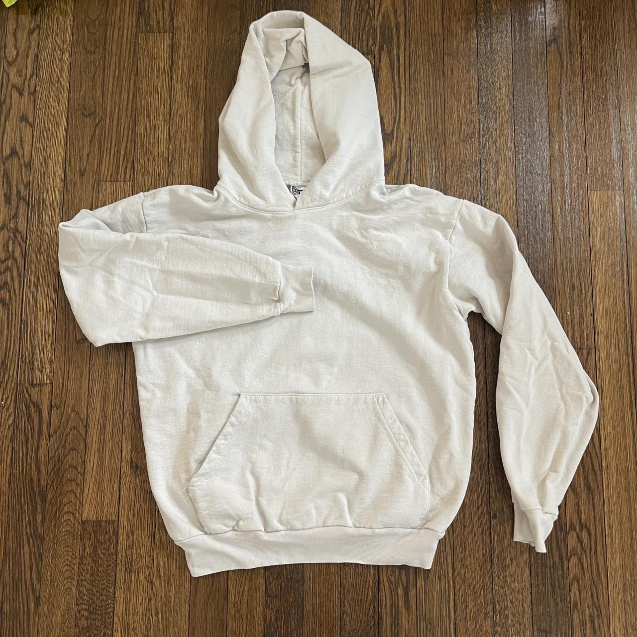 LA Apparel Hoodie size M ecru color, no flaws in... Depop