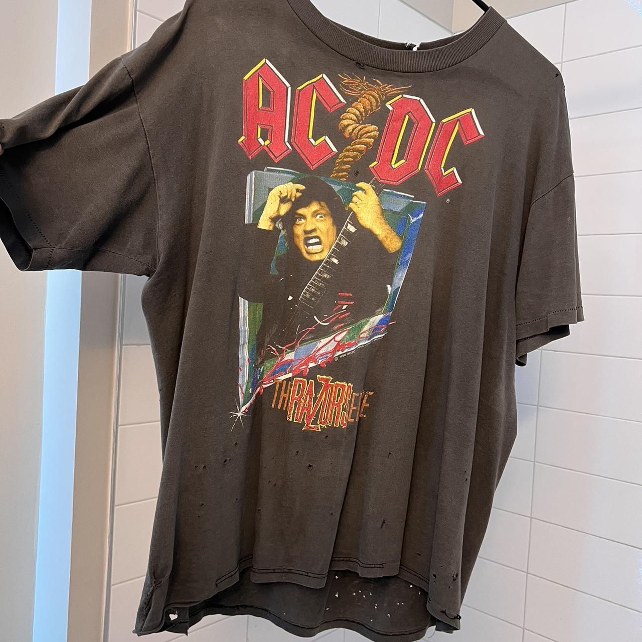 vintage acdc t shirt