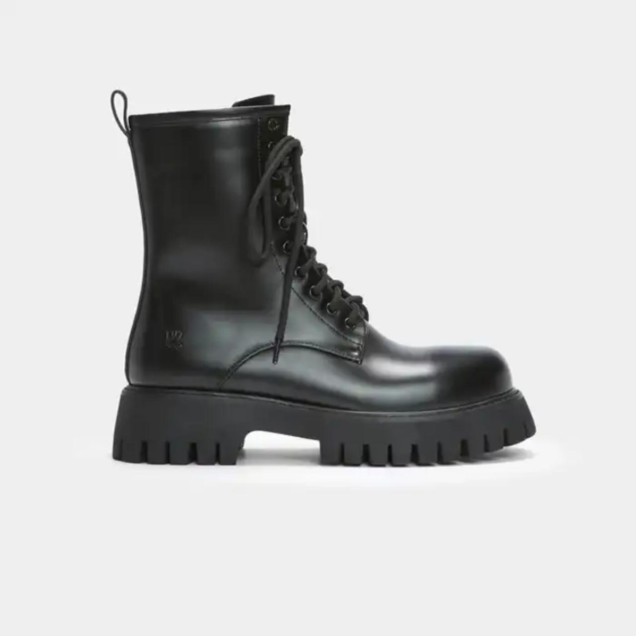 Koi Footwear Men's Black Boots | Depop