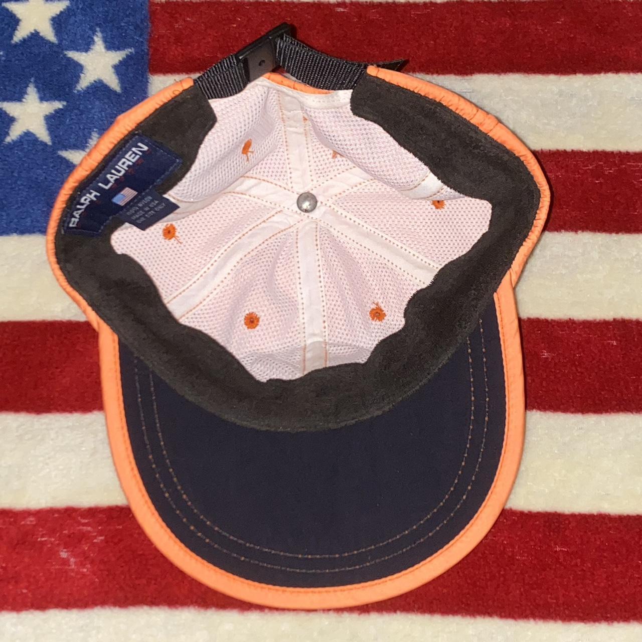 Polo Jeans Cap 90's オレンジキャップ 新品 デッドストック Polo Jeans Cap 90's オレンジキャップ 新品 デッドストック