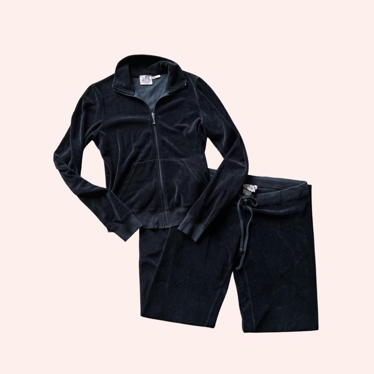 💗 Black Juicy Couture Track Suit 💗 Black juicy... Depop