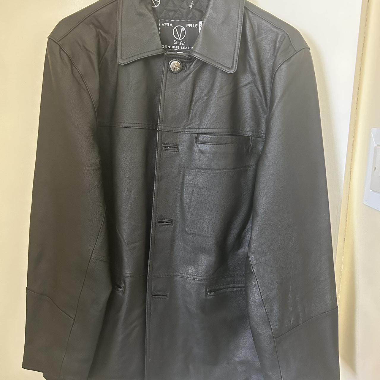 Men’s Vera Pelle Valent Genuine Leather Jacket