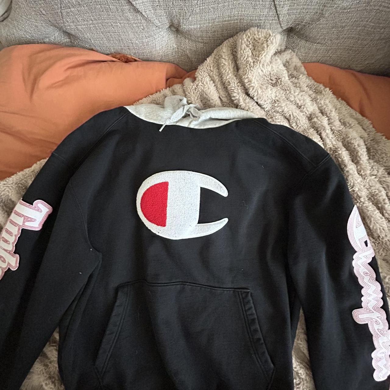 Champion timberland shop hoodie black