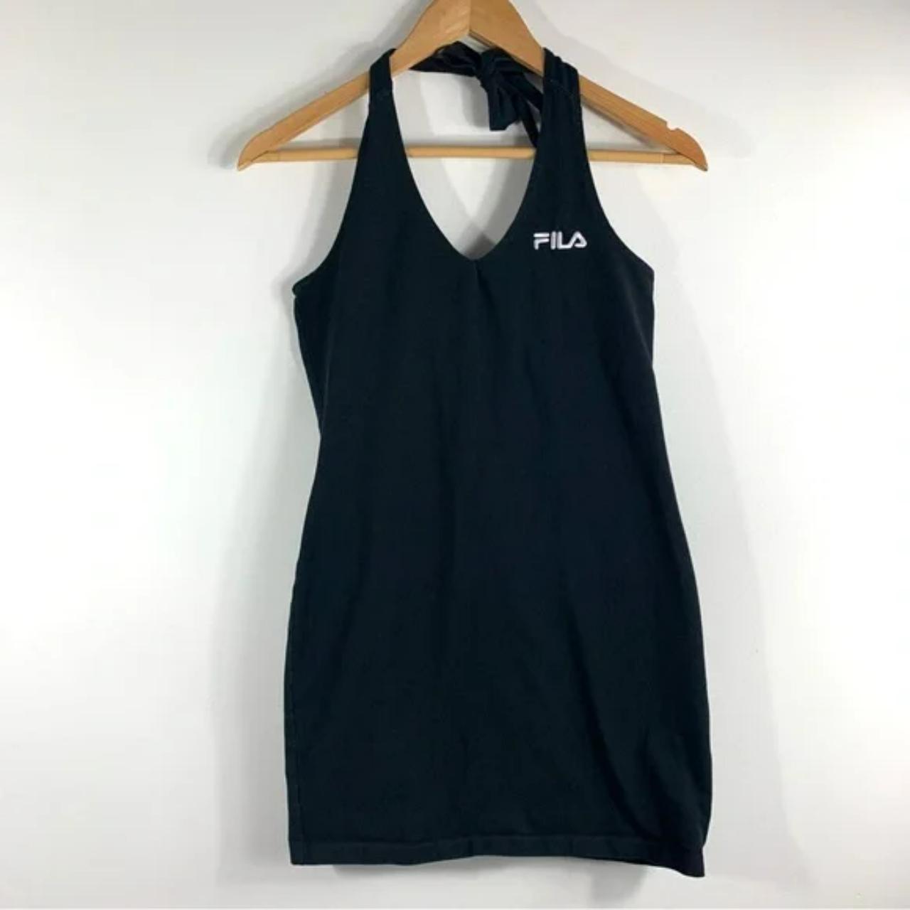 Fila Women S Black Dress Depop