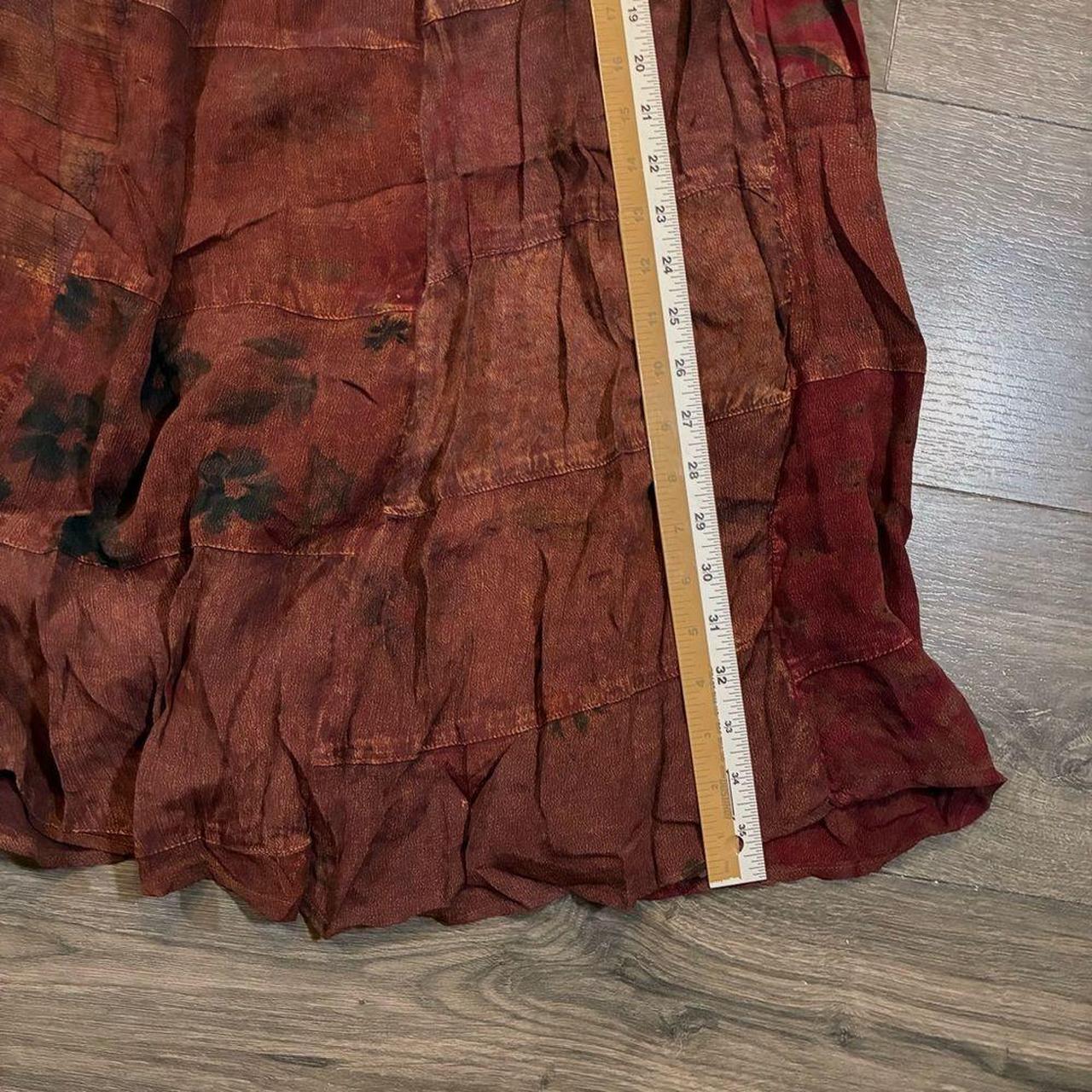 Source Unknown Women's Maxi Skirt - Red - M – Vin… - image 7