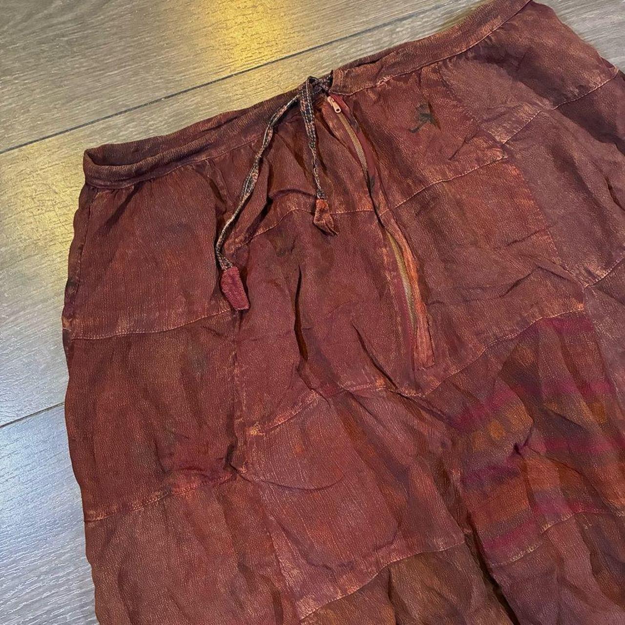 Source Unknown Women's Maxi Skirt - Red - M – Vin… - image 4