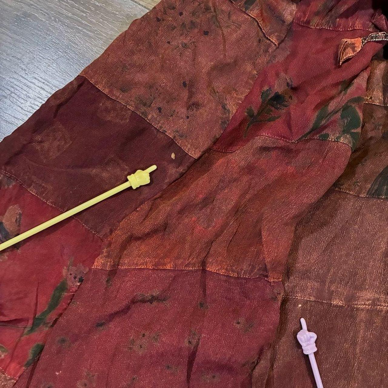 Source Unknown Women's Maxi Skirt - Red - M – Vin… - image 5