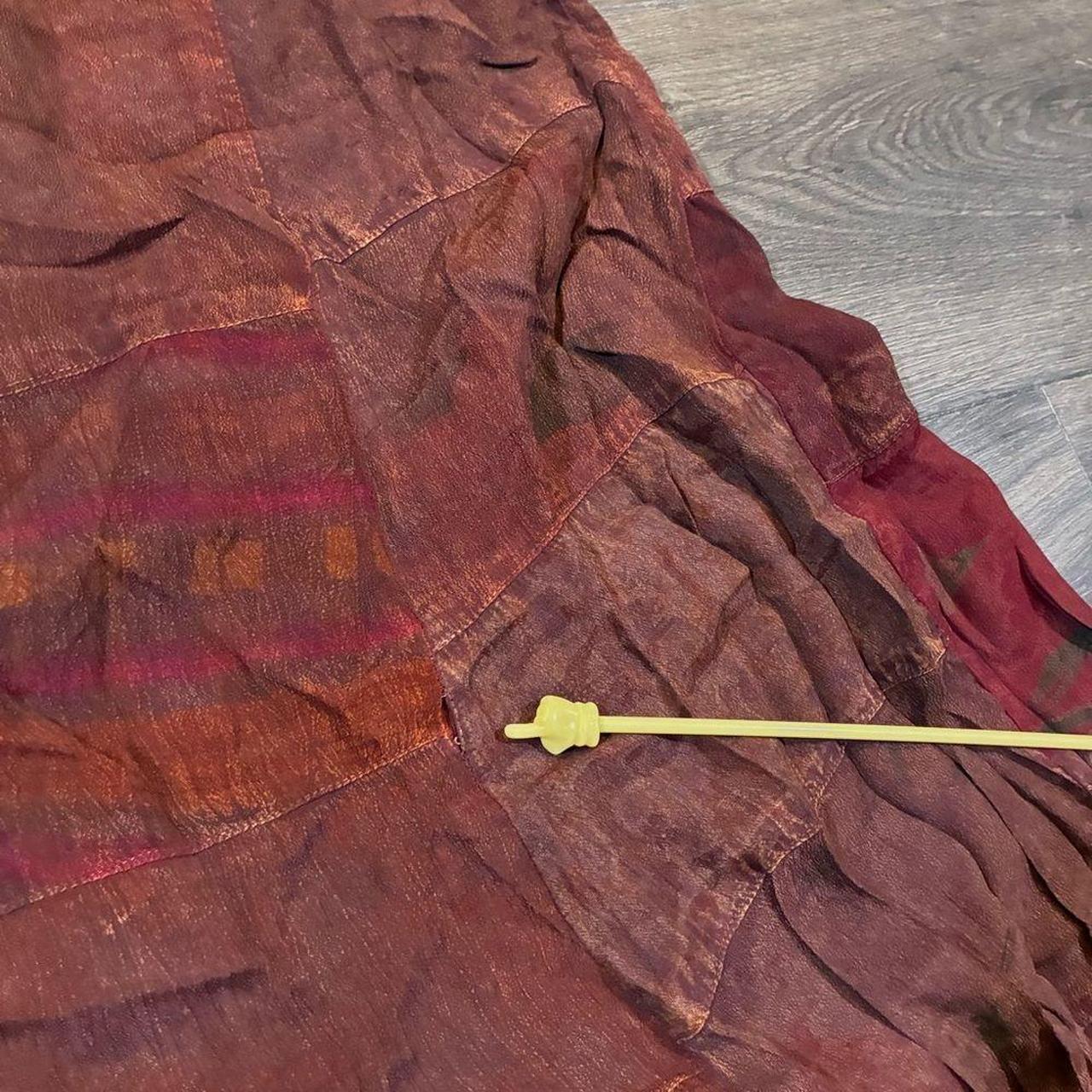 Source Unknown Women's Maxi Skirt - Red - M – Vin… - image 6