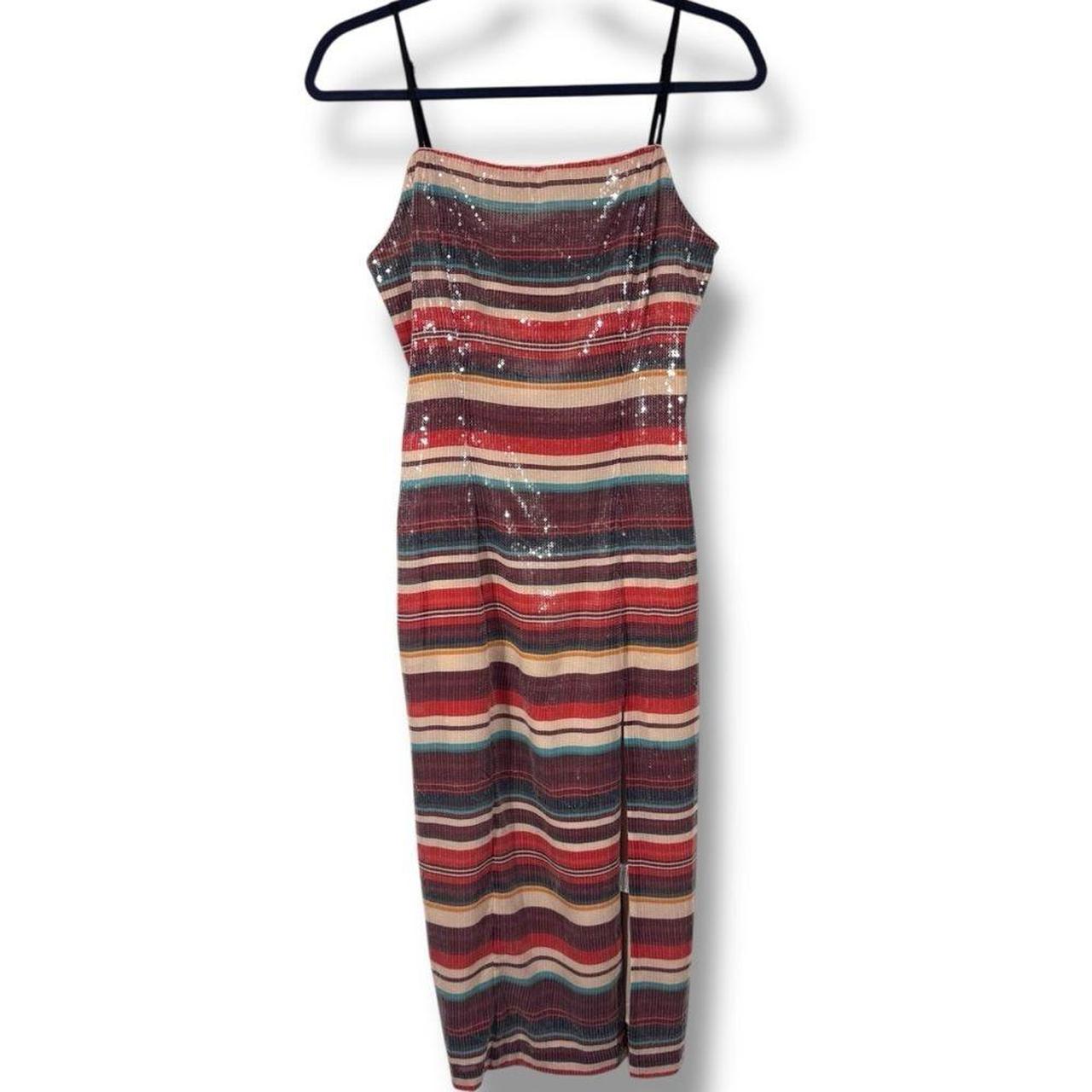 Source Unknown Women's Formal dresses - Red/Cream… - image 1