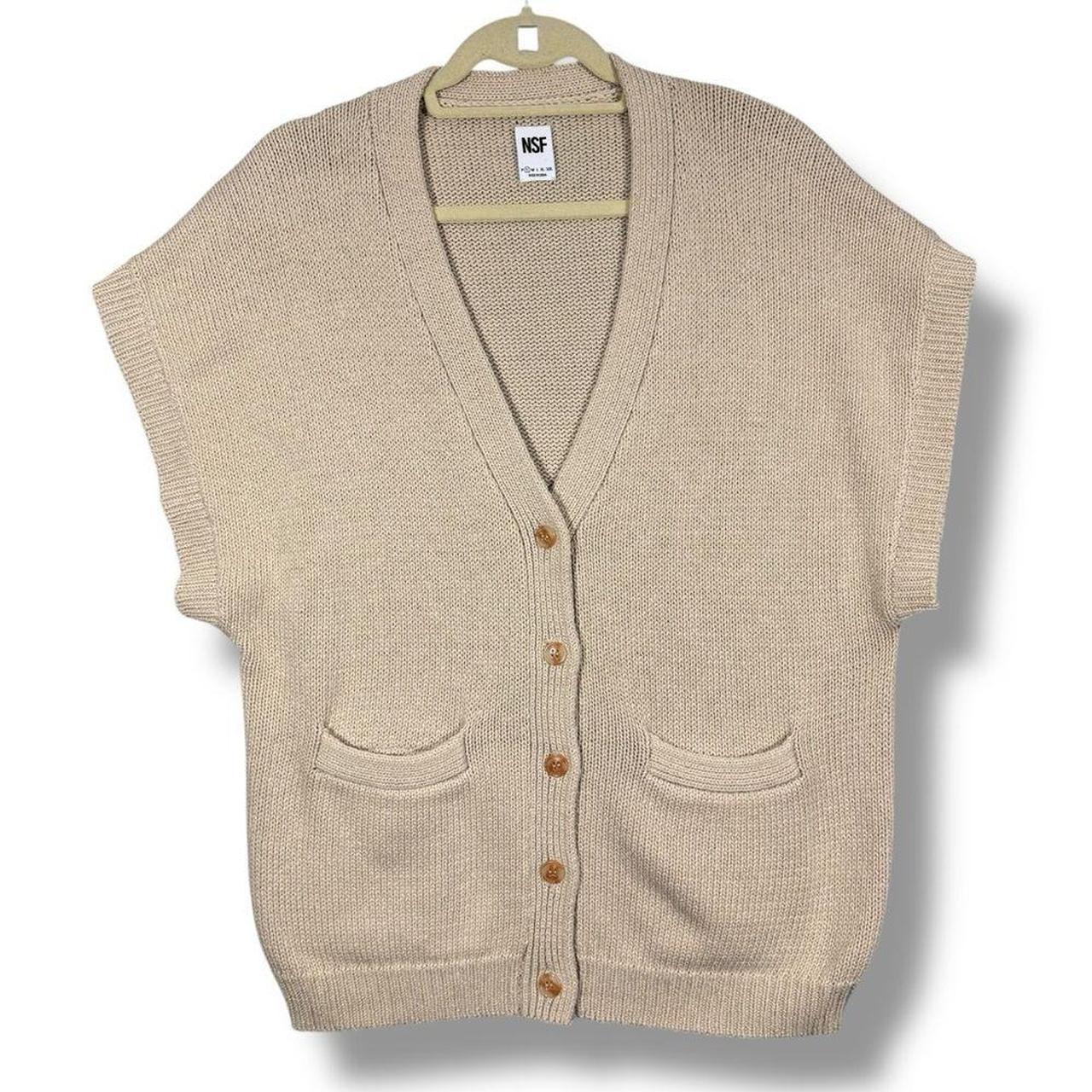 Source Unknown Women's Sweater - Tan - S – NSF Cl… - image 1