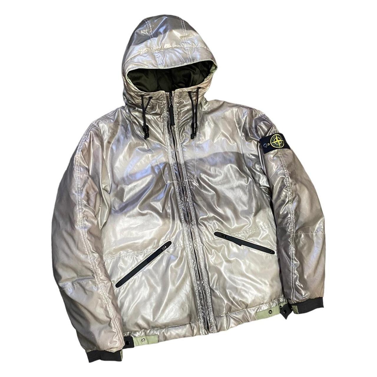 Stone Island Ice Jacket Medium Heat reactive still... - Depop