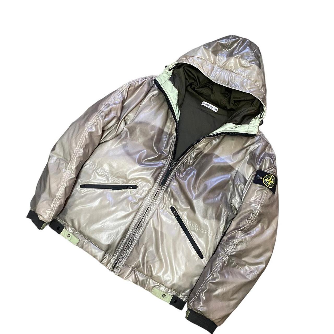 Stone Island Ice Jacket Medium Heat reactive still... - Depop