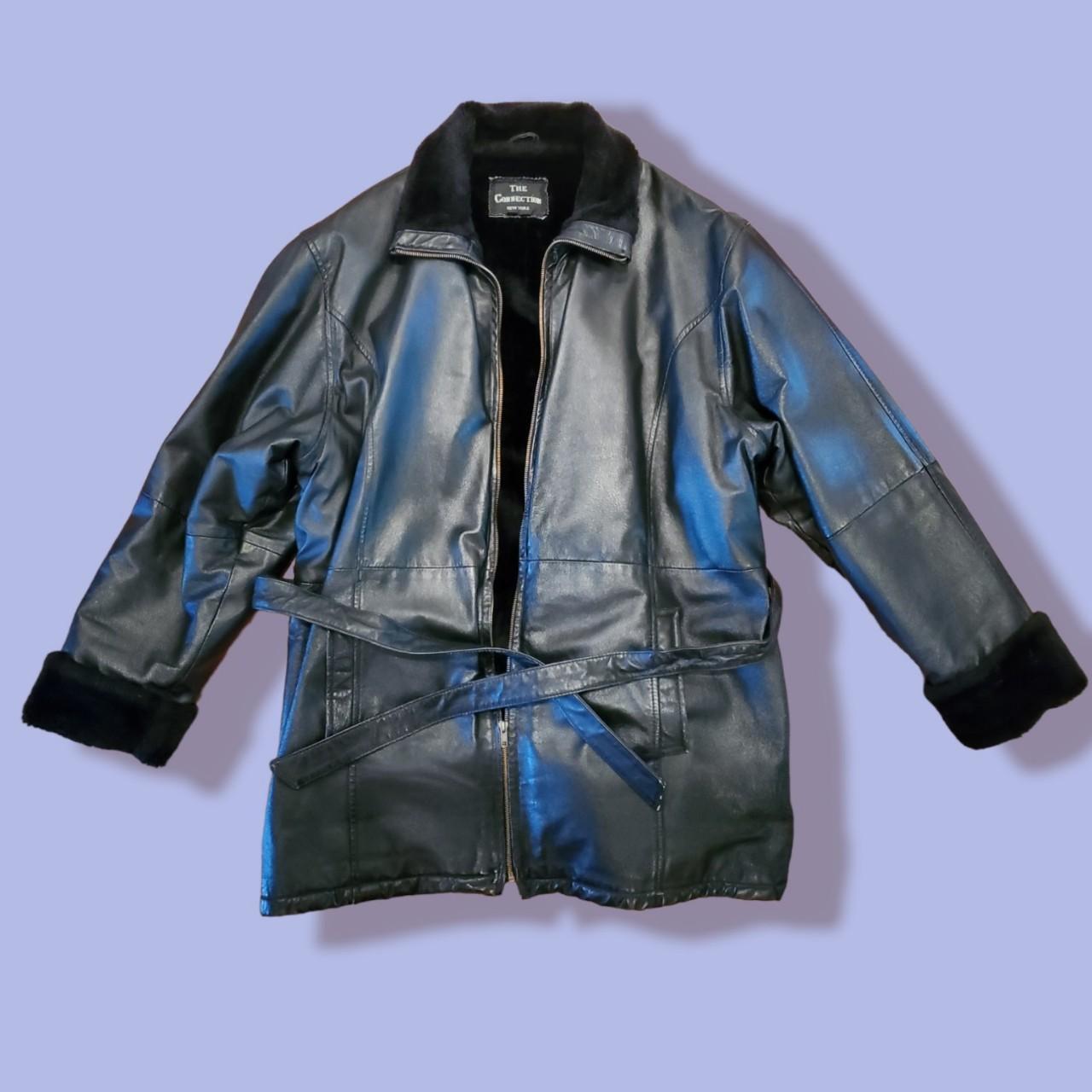 long black coat tie waist