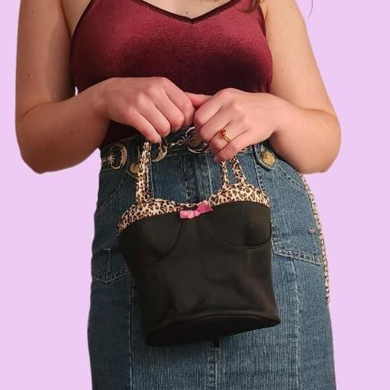 Y2k corset purse / handbag !! Bustier top... Depop