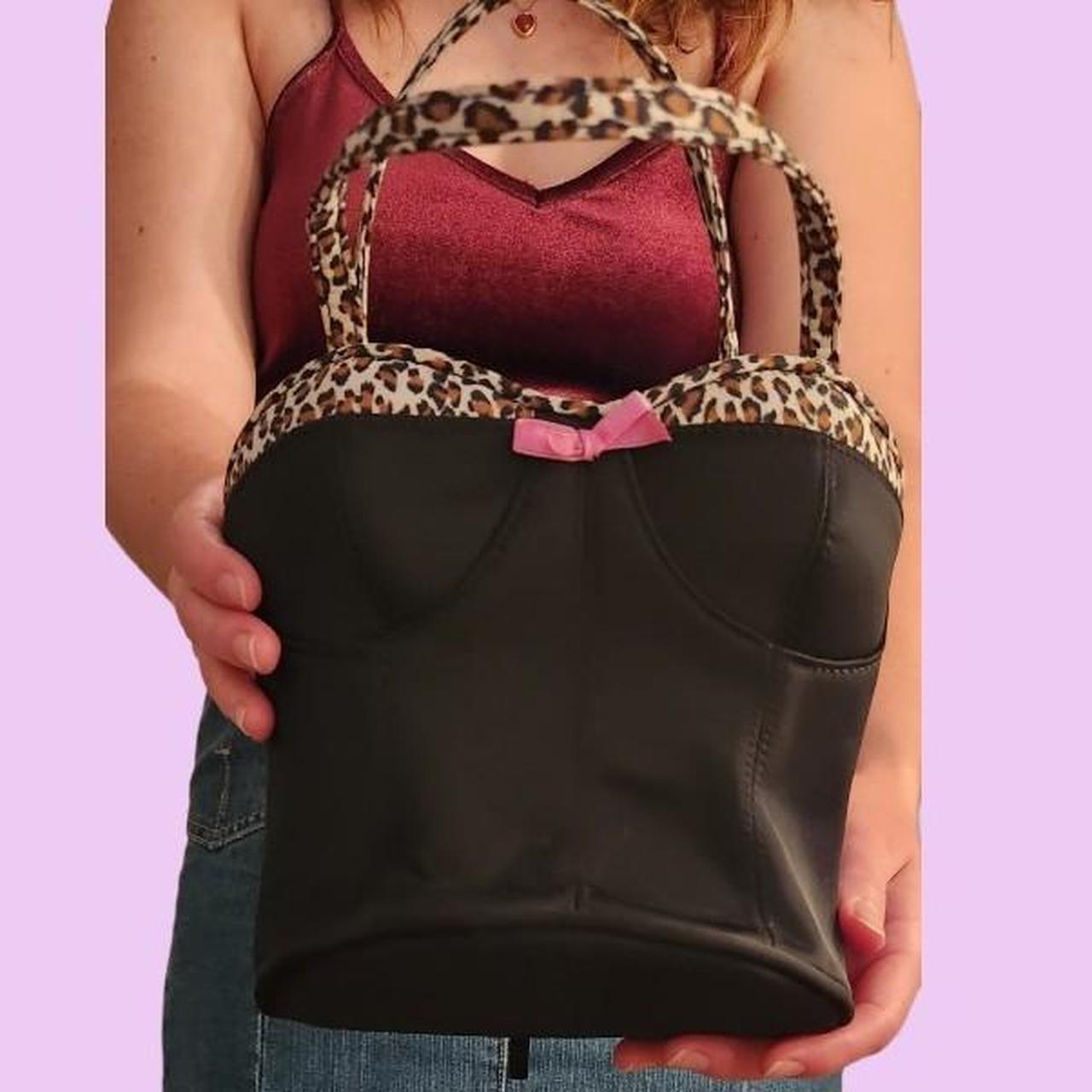 Y2k corset purse / handbag !! Bustier top... Depop