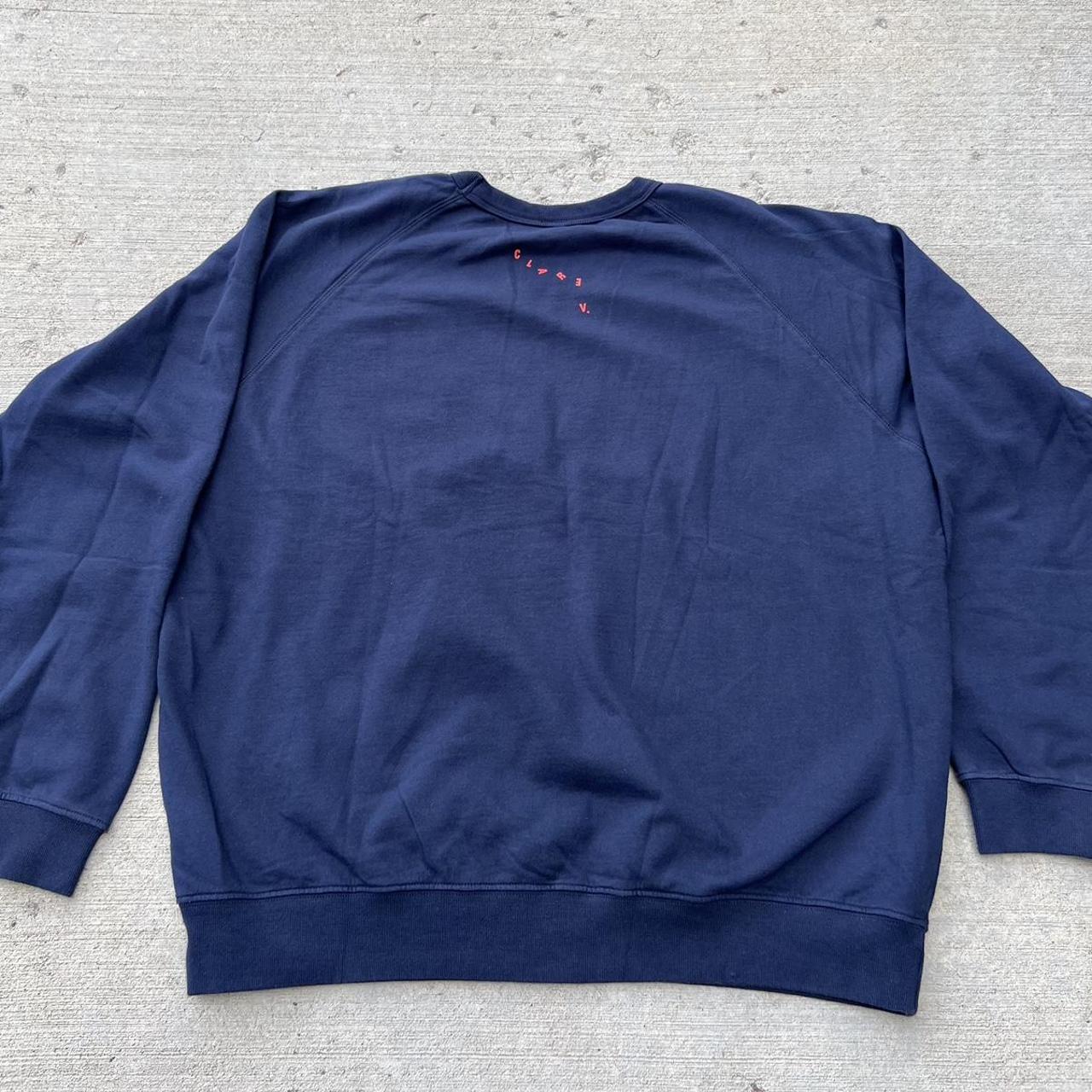 Clare V. Paris LA Sweatshirt - Navy/Green/Bright Poppy / S in 2023