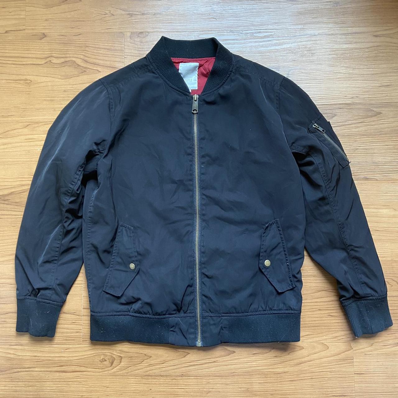 Women's Red and Black Jacket | Depop