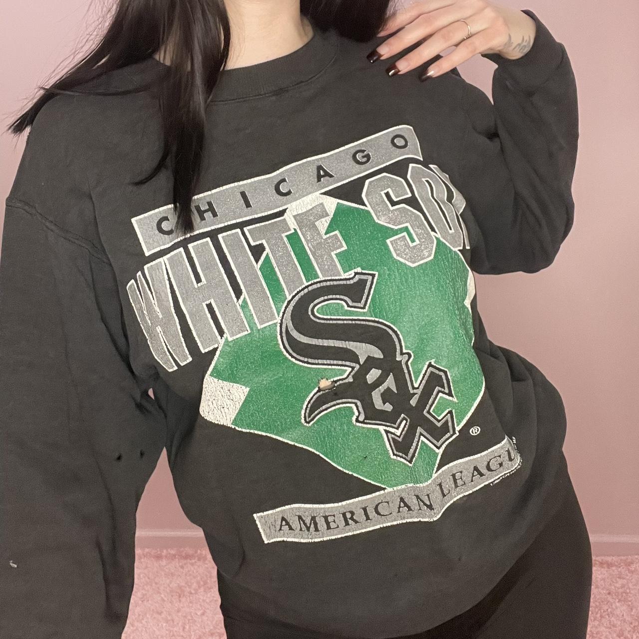 Vintage 90s Chicago White Sox Sweatshirt White Sox Crewneck 