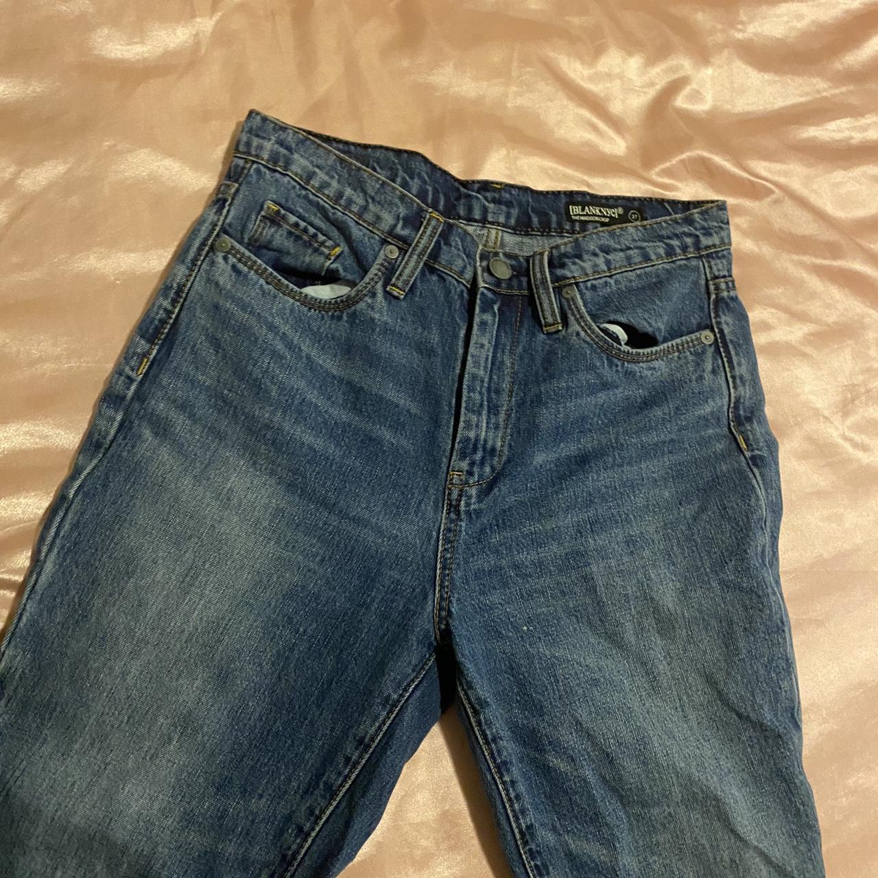 Blank NYC Women's Blue Jeans | Depop