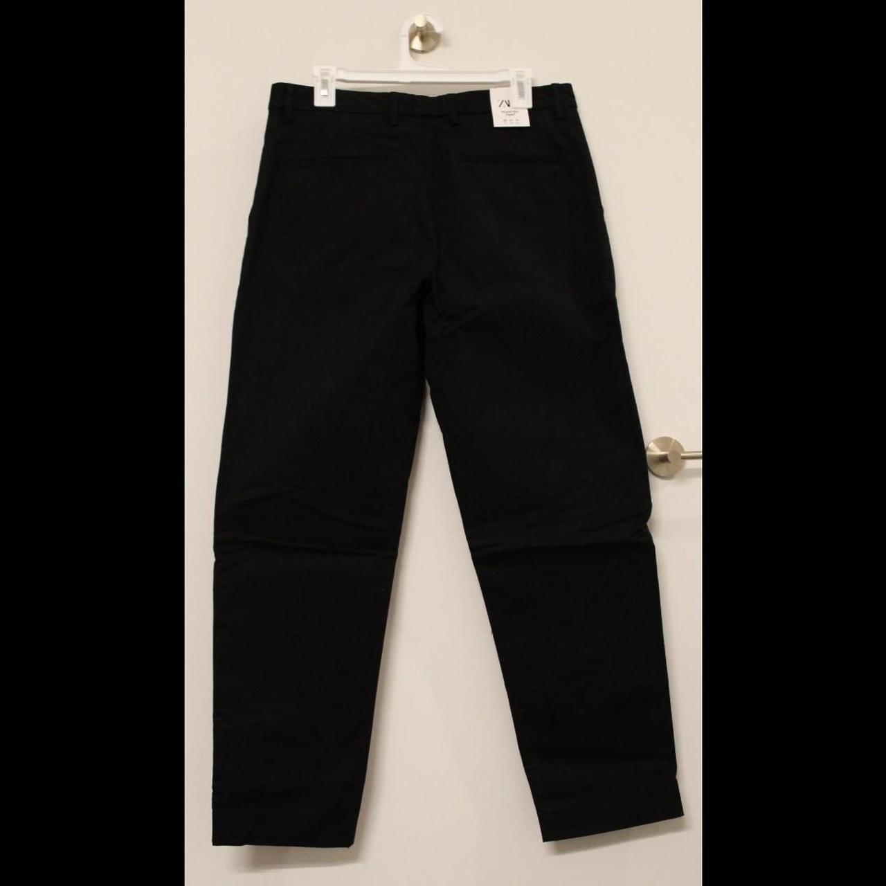 zara-men-s-black-trousers-depop